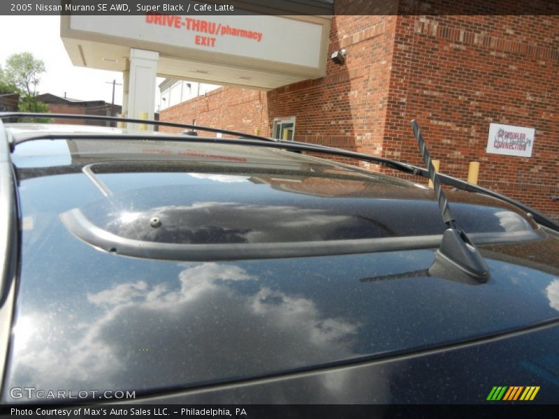 Super Black / Cafe Latte 2005 Nissan Murano SE AWD
