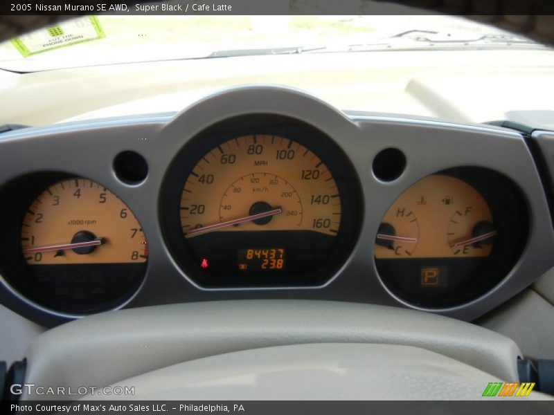 Super Black / Cafe Latte 2005 Nissan Murano SE AWD