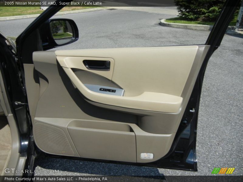 Super Black / Cafe Latte 2005 Nissan Murano SE AWD