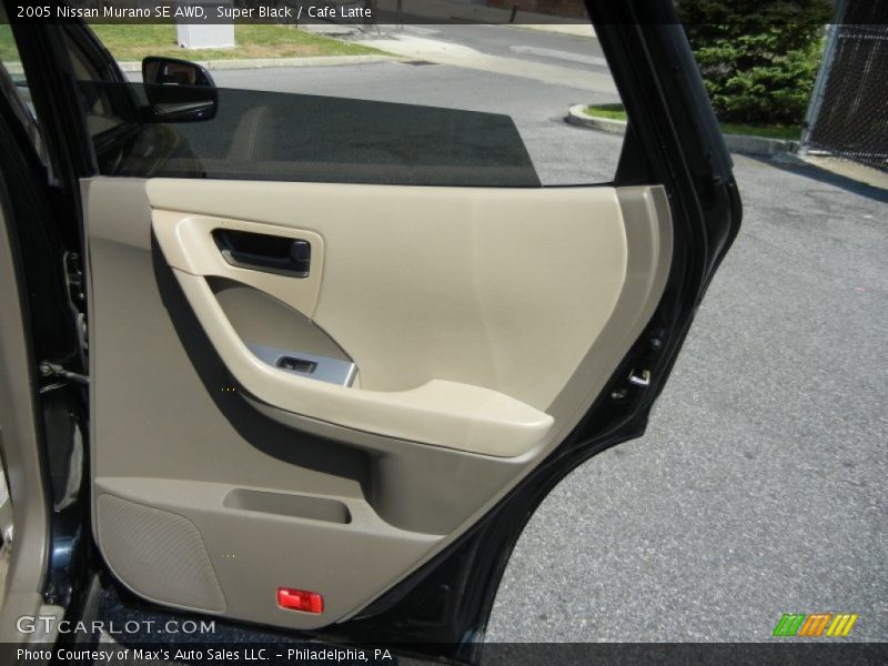 Super Black / Cafe Latte 2005 Nissan Murano SE AWD