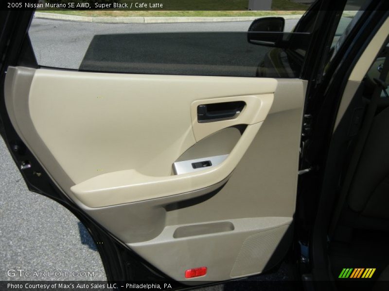 Super Black / Cafe Latte 2005 Nissan Murano SE AWD