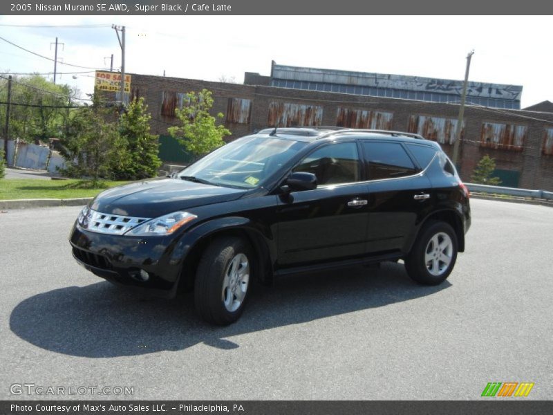 Super Black / Cafe Latte 2005 Nissan Murano SE AWD