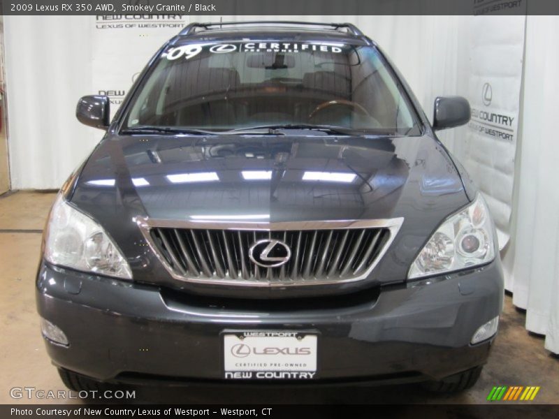 Smokey Granite / Black 2009 Lexus RX 350 AWD