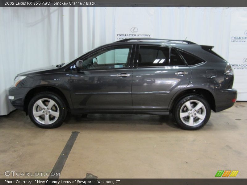 Smokey Granite / Black 2009 Lexus RX 350 AWD
