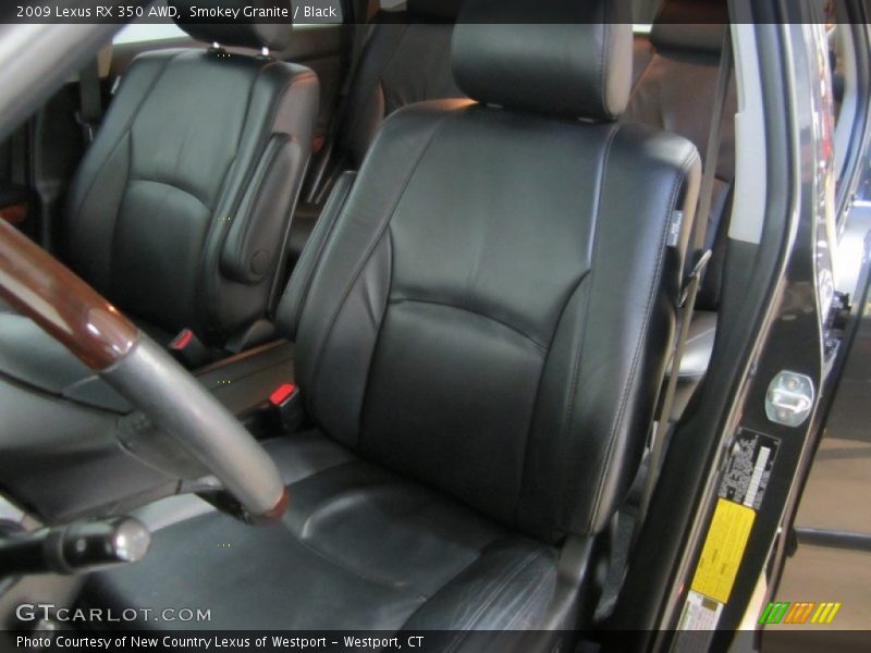 Smokey Granite / Black 2009 Lexus RX 350 AWD