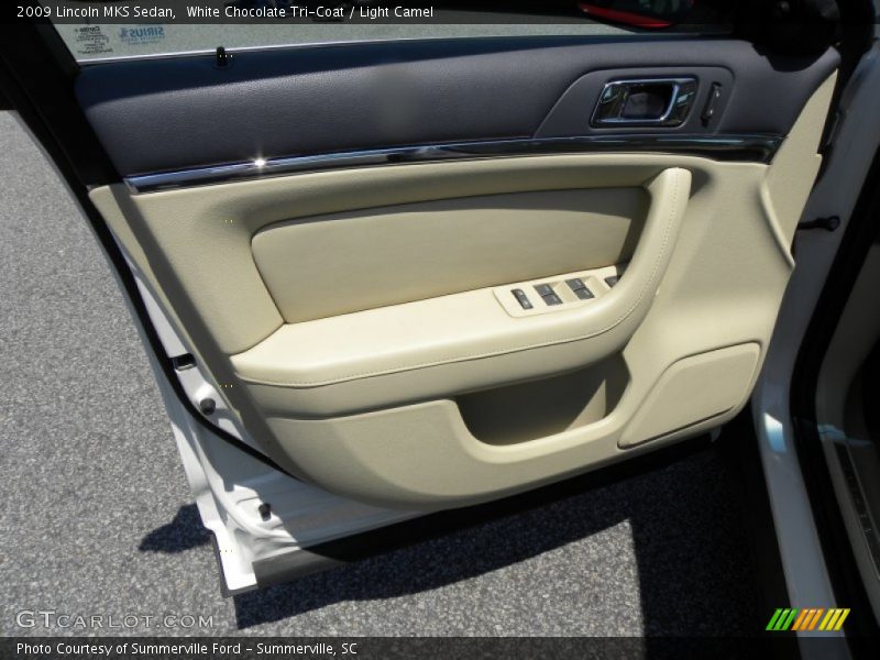 White Chocolate Tri-Coat / Light Camel 2009 Lincoln MKS Sedan