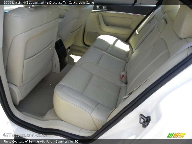 White Chocolate Tri-Coat / Light Camel 2009 Lincoln MKS Sedan