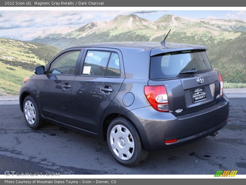 Magnetic Gray Metallic / Dark Charcoal 2012 Scion xD