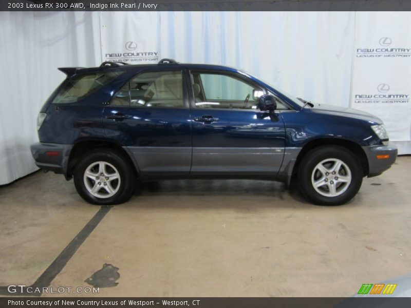 Indigo Ink Pearl / Ivory 2003 Lexus RX 300 AWD