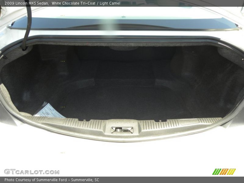 White Chocolate Tri-Coat / Light Camel 2009 Lincoln MKS Sedan