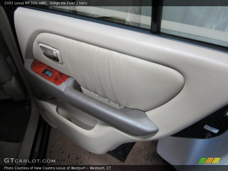 Indigo Ink Pearl / Ivory 2003 Lexus RX 300 AWD