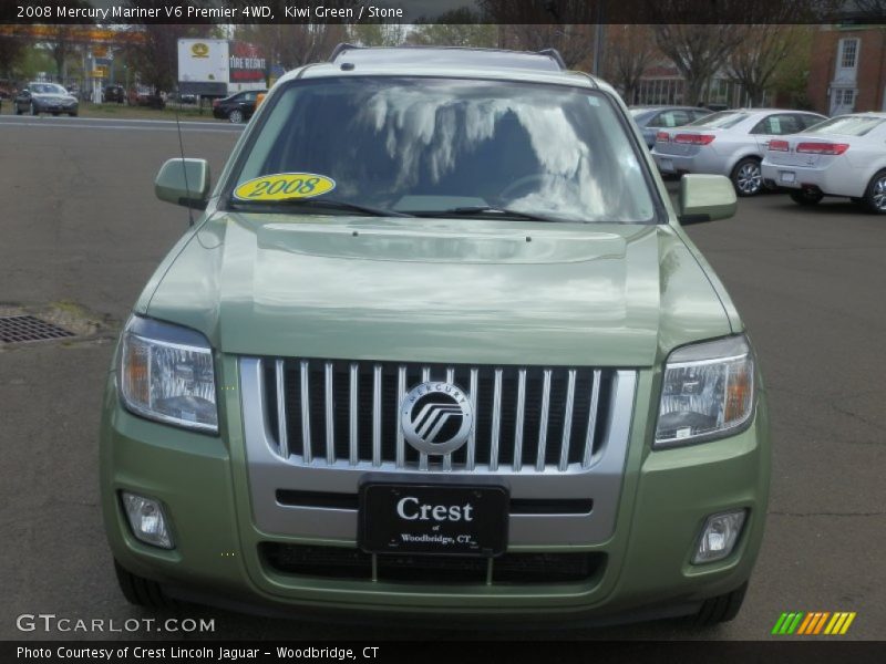 Kiwi Green / Stone 2008 Mercury Mariner V6 Premier 4WD
