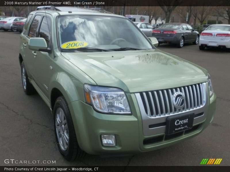 Kiwi Green / Stone 2008 Mercury Mariner V6 Premier 4WD