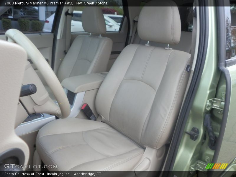 Kiwi Green / Stone 2008 Mercury Mariner V6 Premier 4WD