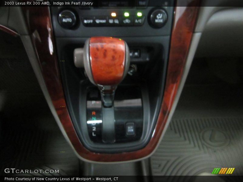 Indigo Ink Pearl / Ivory 2003 Lexus RX 300 AWD