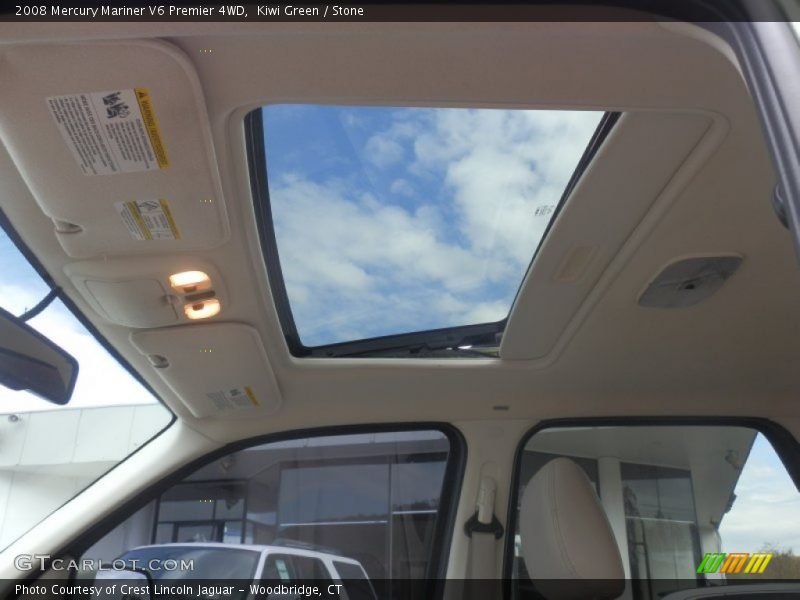 Kiwi Green / Stone 2008 Mercury Mariner V6 Premier 4WD
