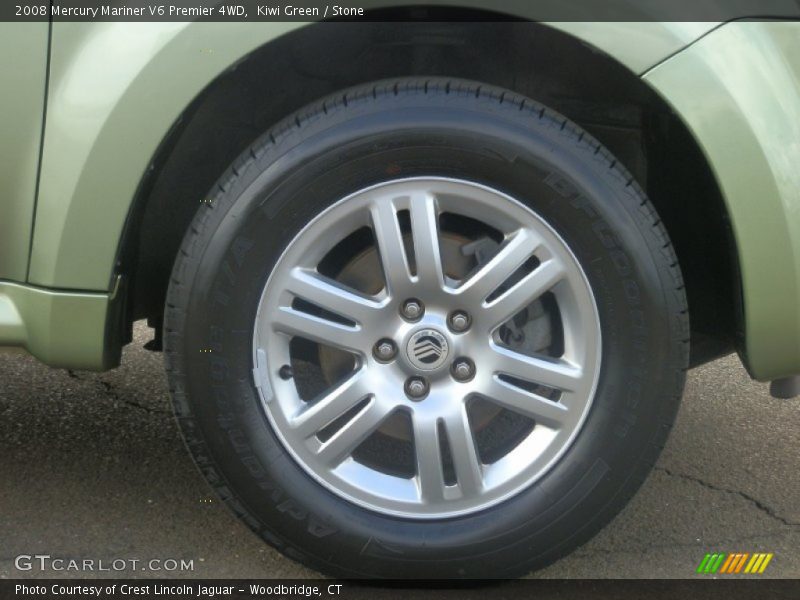 Kiwi Green / Stone 2008 Mercury Mariner V6 Premier 4WD