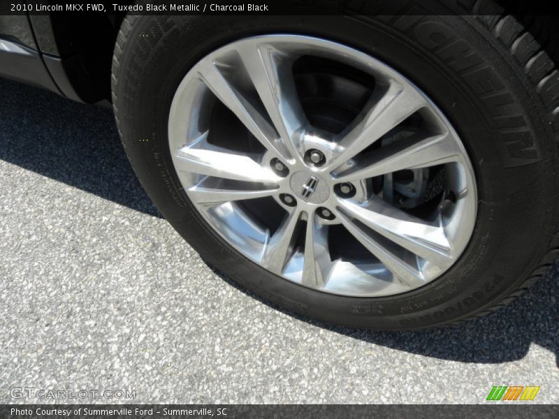 Tuxedo Black Metallic / Charcoal Black 2010 Lincoln MKX FWD