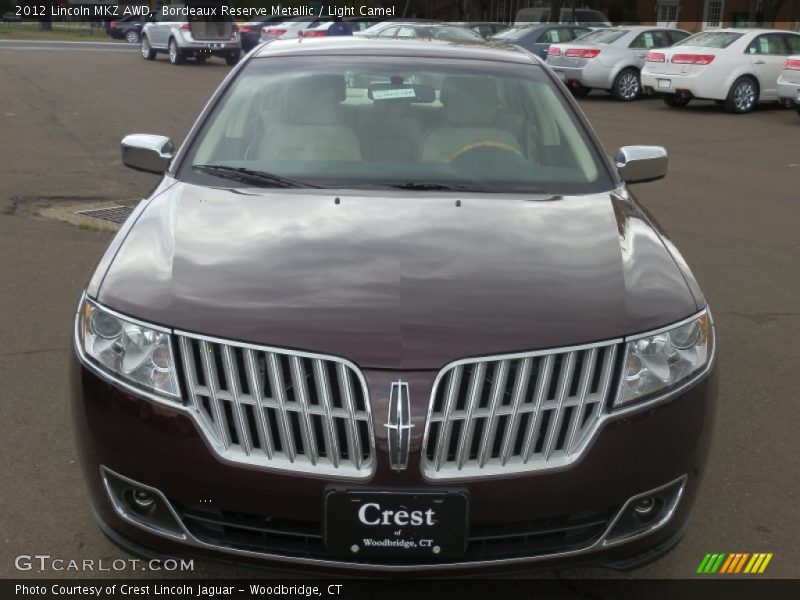 Bordeaux Reserve Metallic / Light Camel 2012 Lincoln MKZ AWD