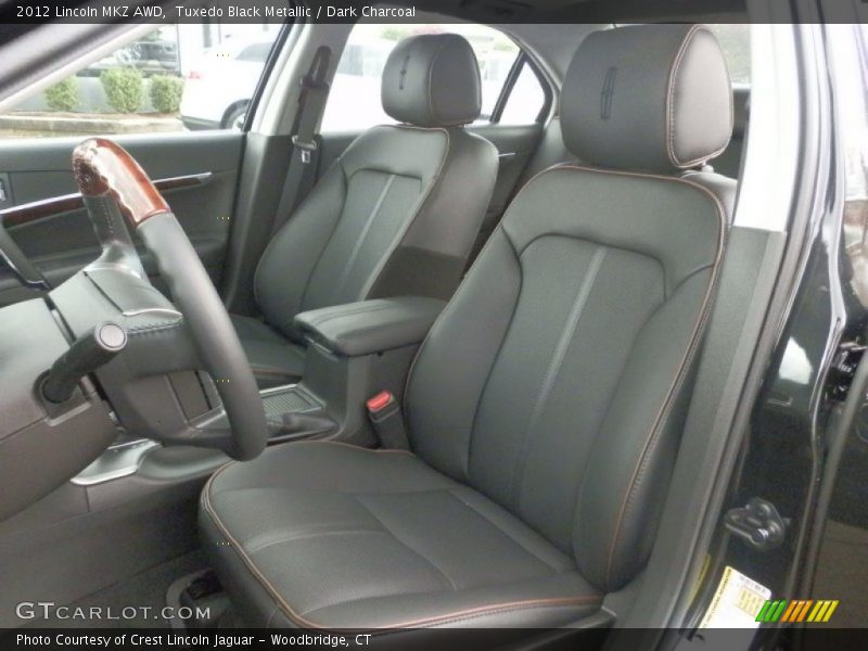 Tuxedo Black Metallic / Dark Charcoal 2012 Lincoln MKZ AWD