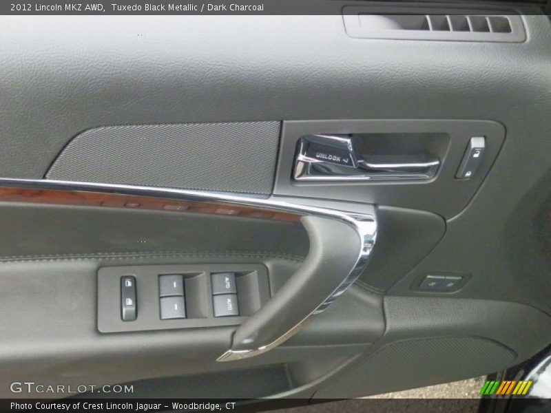 Tuxedo Black Metallic / Dark Charcoal 2012 Lincoln MKZ AWD