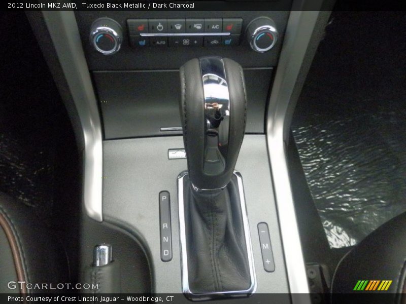 Tuxedo Black Metallic / Dark Charcoal 2012 Lincoln MKZ AWD