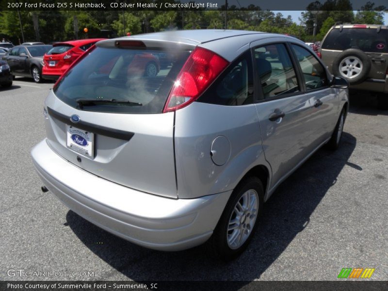 CD Silver Metallic / Charcoal/Light Flint 2007 Ford Focus ZX5 S Hatchback