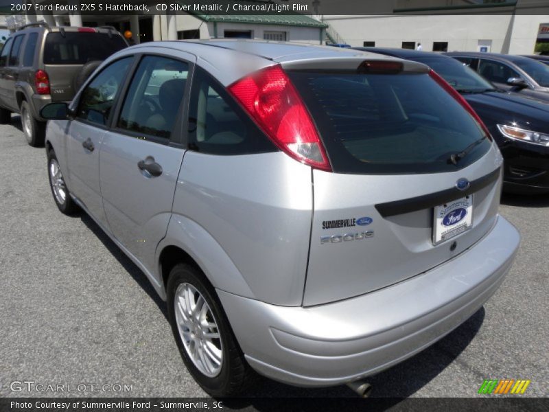 CD Silver Metallic / Charcoal/Light Flint 2007 Ford Focus ZX5 S Hatchback