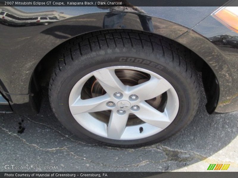 Kalapana Black / Dark Charcoal 2007 Mitsubishi Eclipse GT Coupe