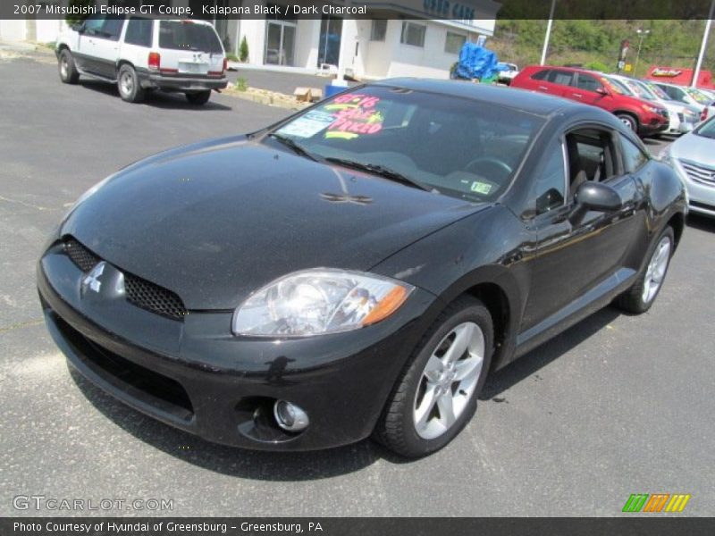 Kalapana Black / Dark Charcoal 2007 Mitsubishi Eclipse GT Coupe