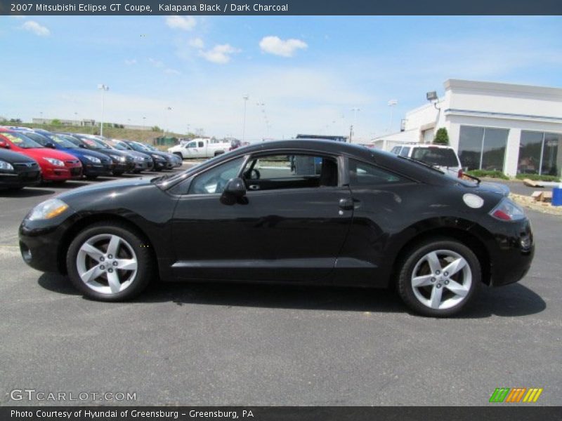 Kalapana Black / Dark Charcoal 2007 Mitsubishi Eclipse GT Coupe