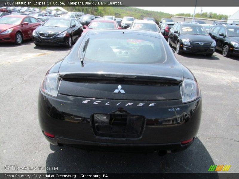Kalapana Black / Dark Charcoal 2007 Mitsubishi Eclipse GT Coupe