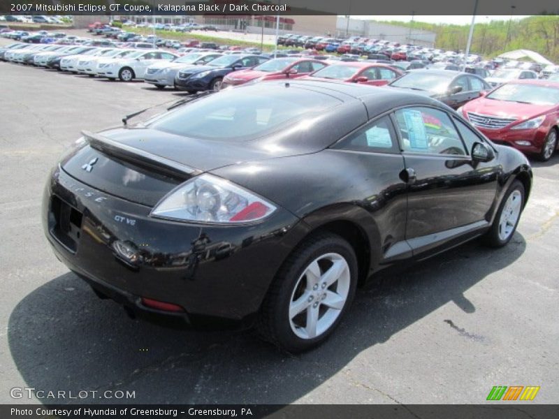 Kalapana Black / Dark Charcoal 2007 Mitsubishi Eclipse GT Coupe