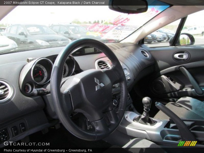 Kalapana Black / Dark Charcoal 2007 Mitsubishi Eclipse GT Coupe