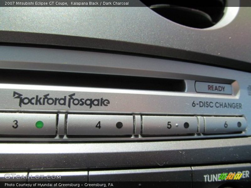 Kalapana Black / Dark Charcoal 2007 Mitsubishi Eclipse GT Coupe