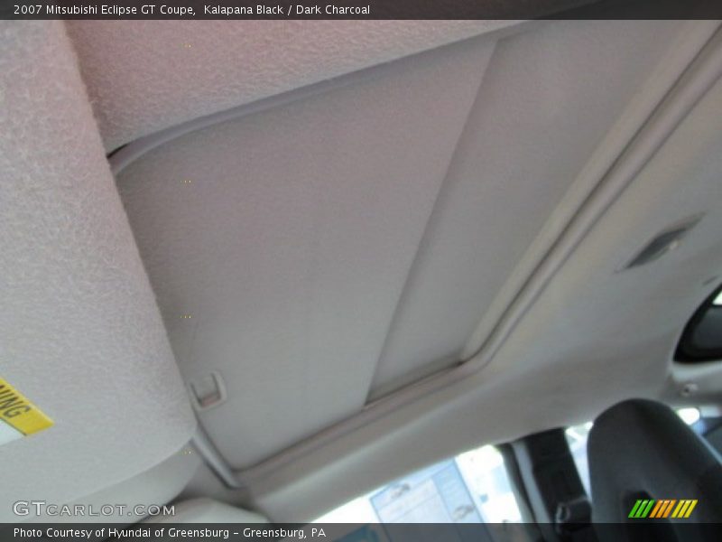 Kalapana Black / Dark Charcoal 2007 Mitsubishi Eclipse GT Coupe