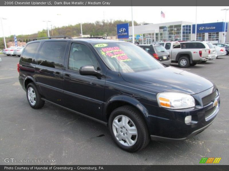 Dark Blue Metallic / Medium Gray 2006 Chevrolet Uplander LS