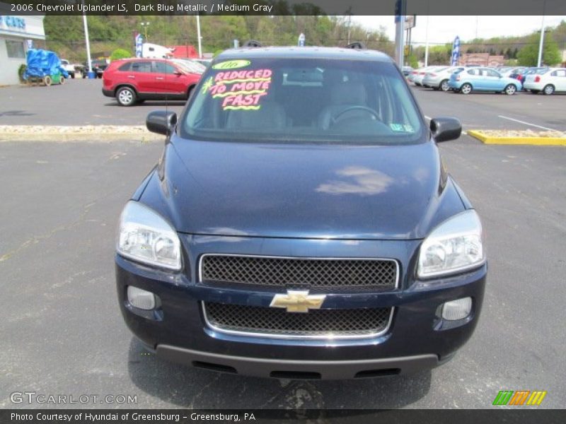 Dark Blue Metallic / Medium Gray 2006 Chevrolet Uplander LS