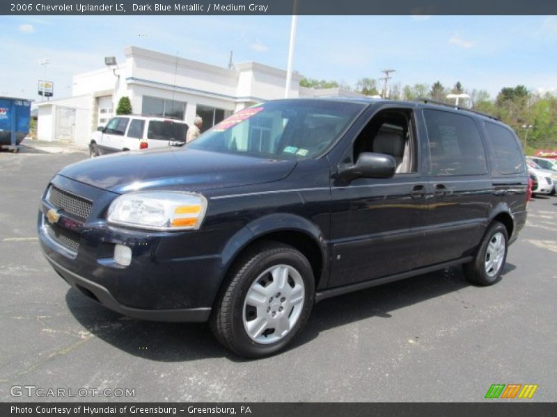 Dark Blue Metallic / Medium Gray 2006 Chevrolet Uplander LS