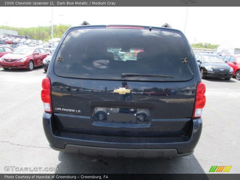 Dark Blue Metallic / Medium Gray 2006 Chevrolet Uplander LS