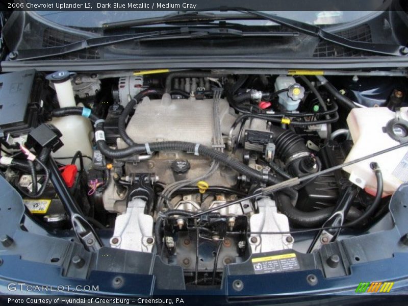 Dark Blue Metallic / Medium Gray 2006 Chevrolet Uplander LS