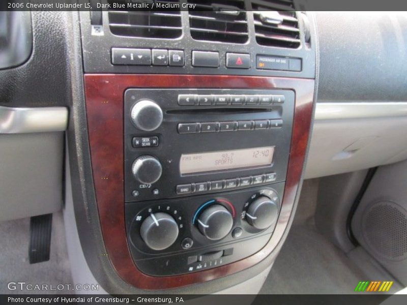 Dark Blue Metallic / Medium Gray 2006 Chevrolet Uplander LS