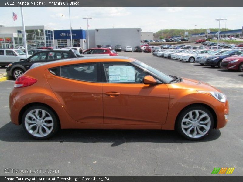 Vitamin C / Black 2012 Hyundai Veloster