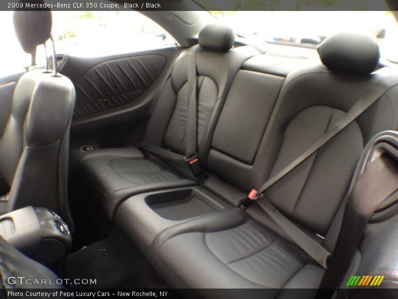 Black / Black 2009 Mercedes-Benz CLK 350 Coupe