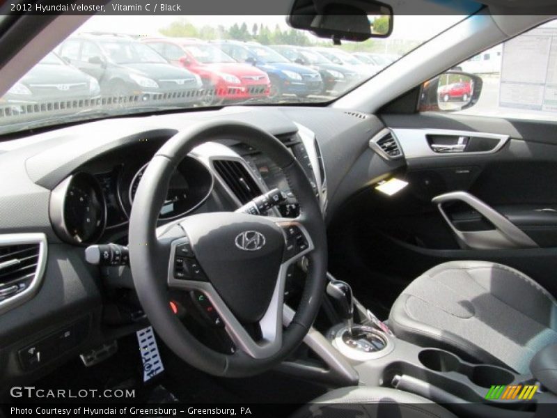 Vitamin C / Black 2012 Hyundai Veloster