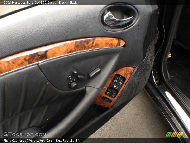 Black / Black 2009 Mercedes-Benz CLK 350 Coupe
