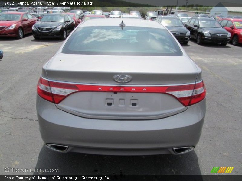 Hyper Silver Metallic / Black 2012 Hyundai Azera