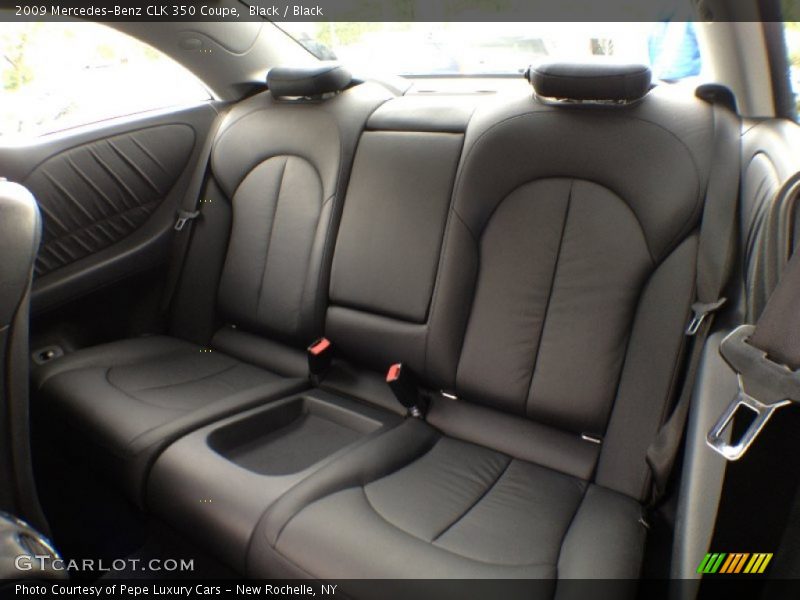Black / Black 2009 Mercedes-Benz CLK 350 Coupe