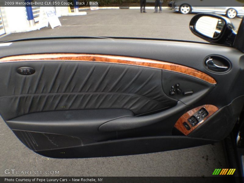 Black / Black 2009 Mercedes-Benz CLK 350 Coupe