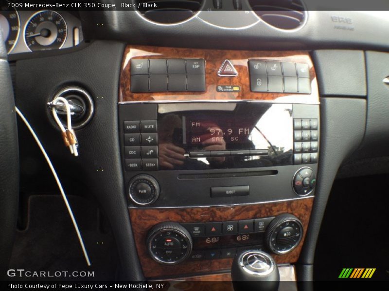Black / Black 2009 Mercedes-Benz CLK 350 Coupe